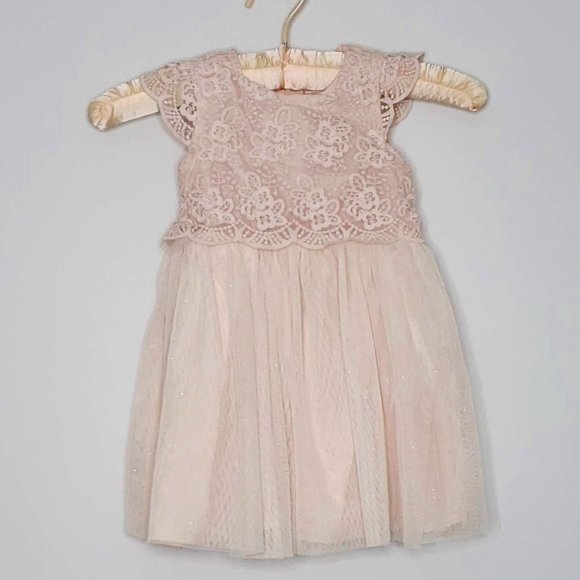 George Other - 😃 2 for $20!! GEORGE Peach Lace & Tulle Dress